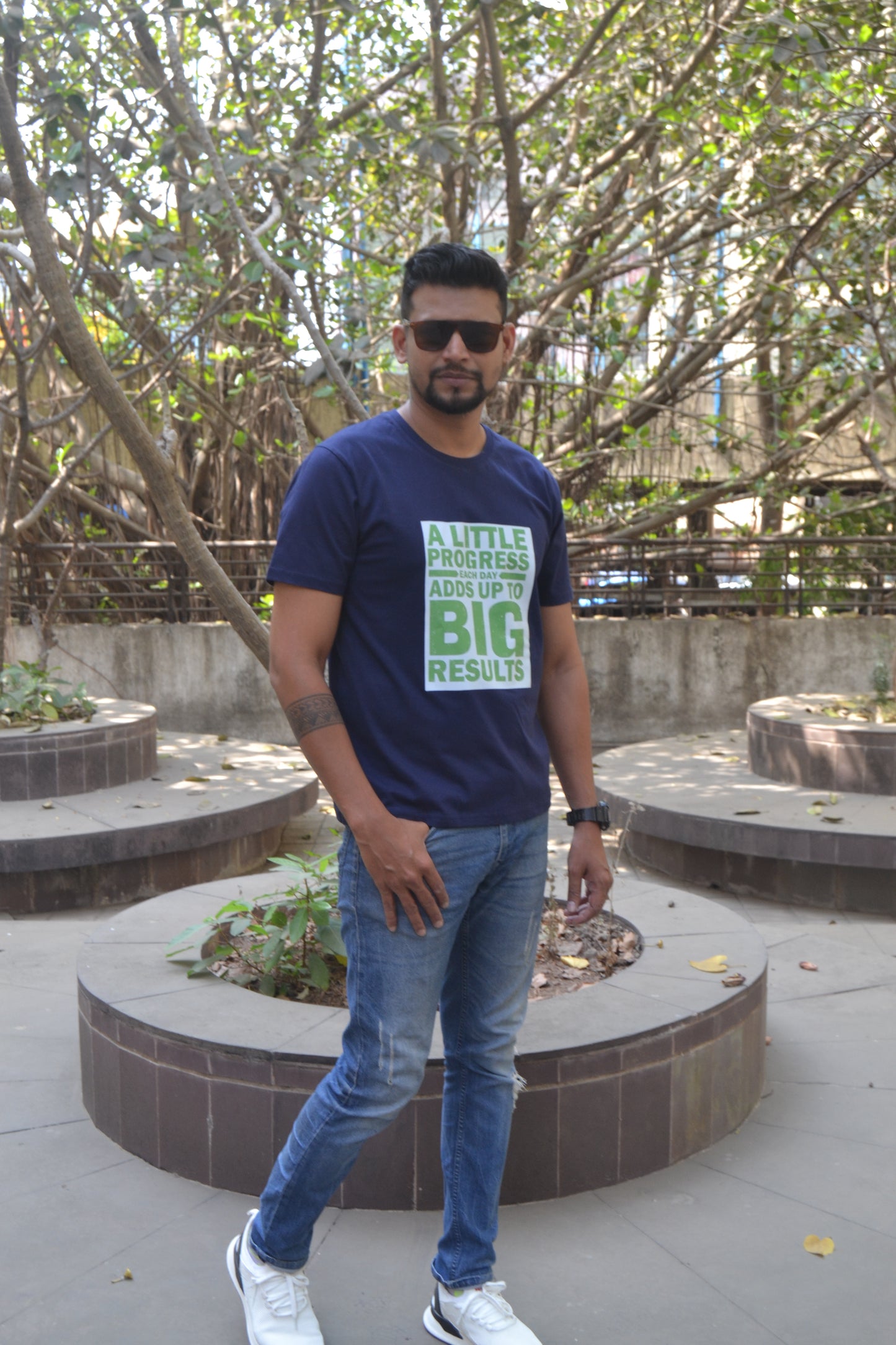 Round Neck T Shirt Printed