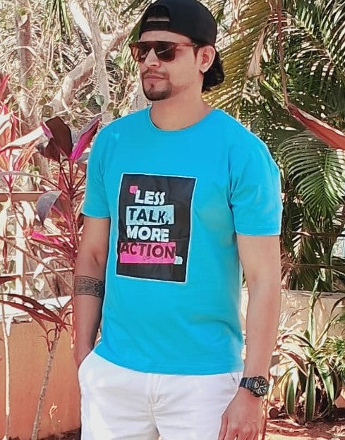 Round Neck T Shirt Printed