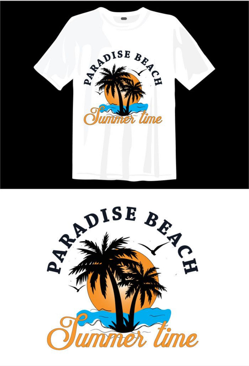 Round Neck T Shirt Printed