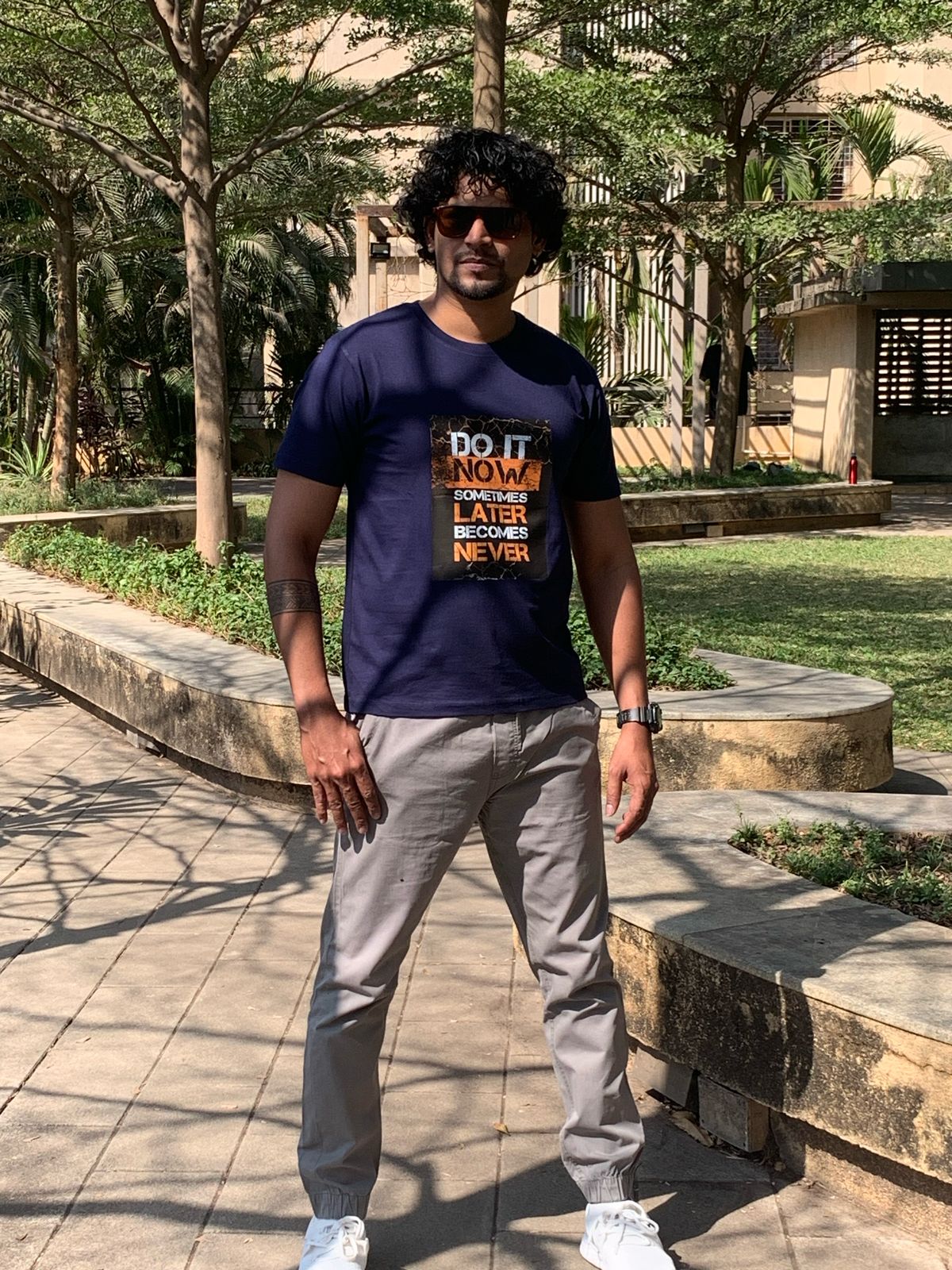 Round Neck T Shirt Printed