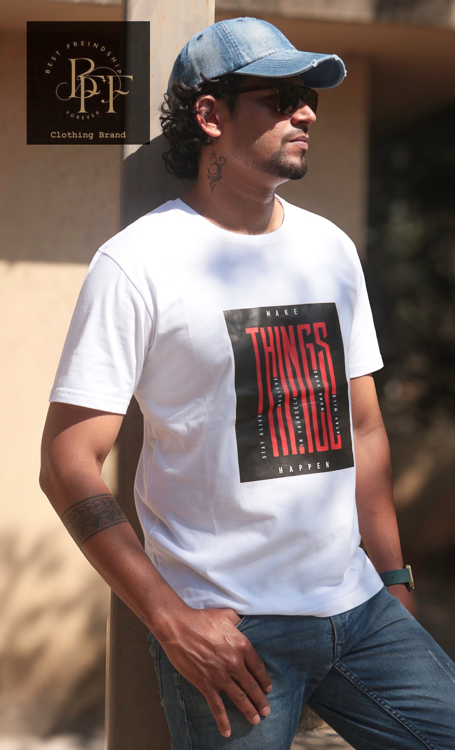 Round Neck T Shirt Printed