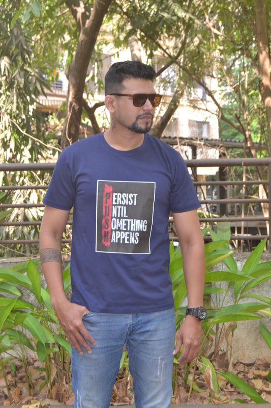 Round Neck T Shirt Printed