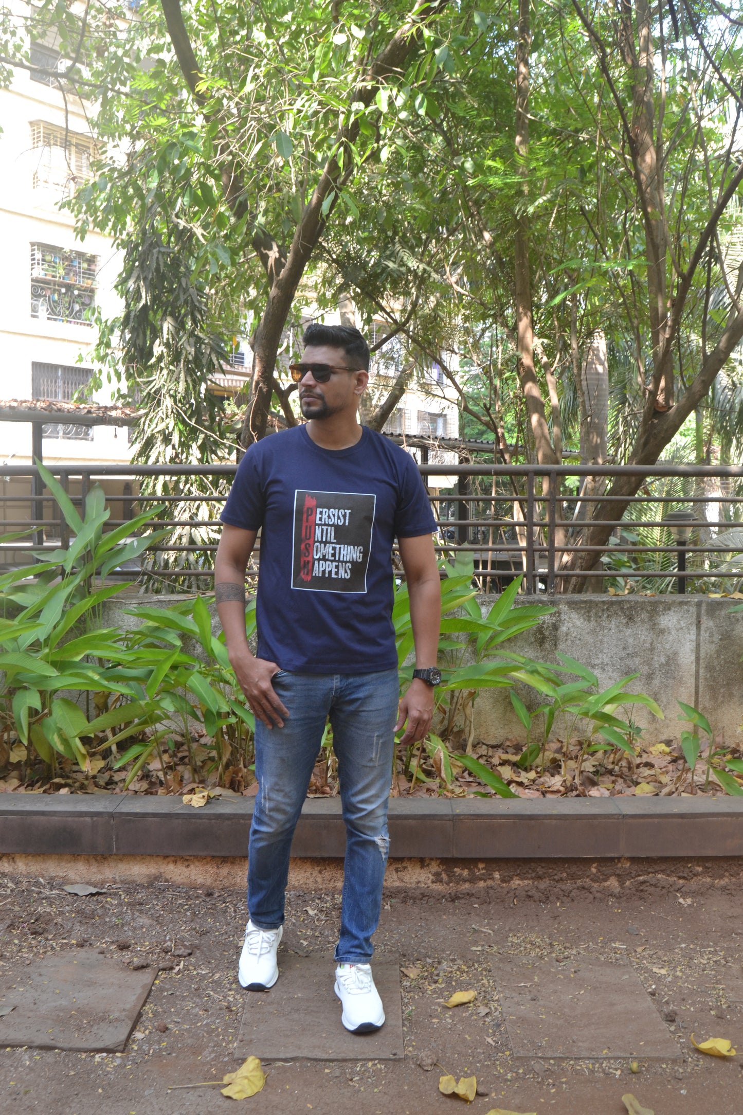 Round Neck T Shirt Printed