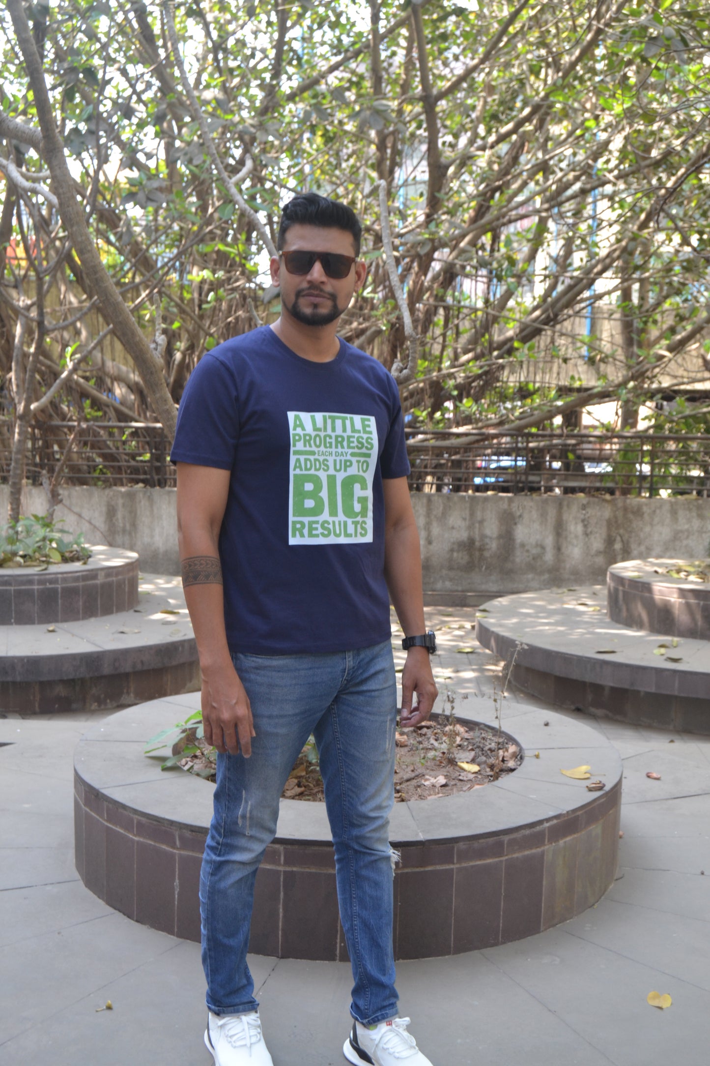 Round Neck T Shirt Printed