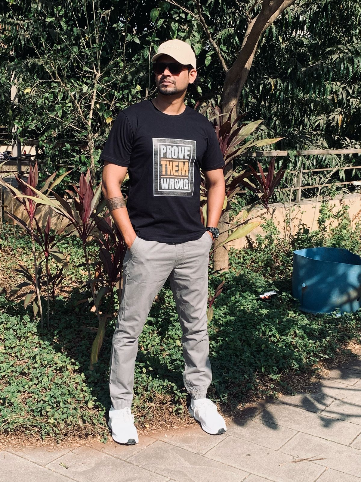 Round Neck T Shirt Printed