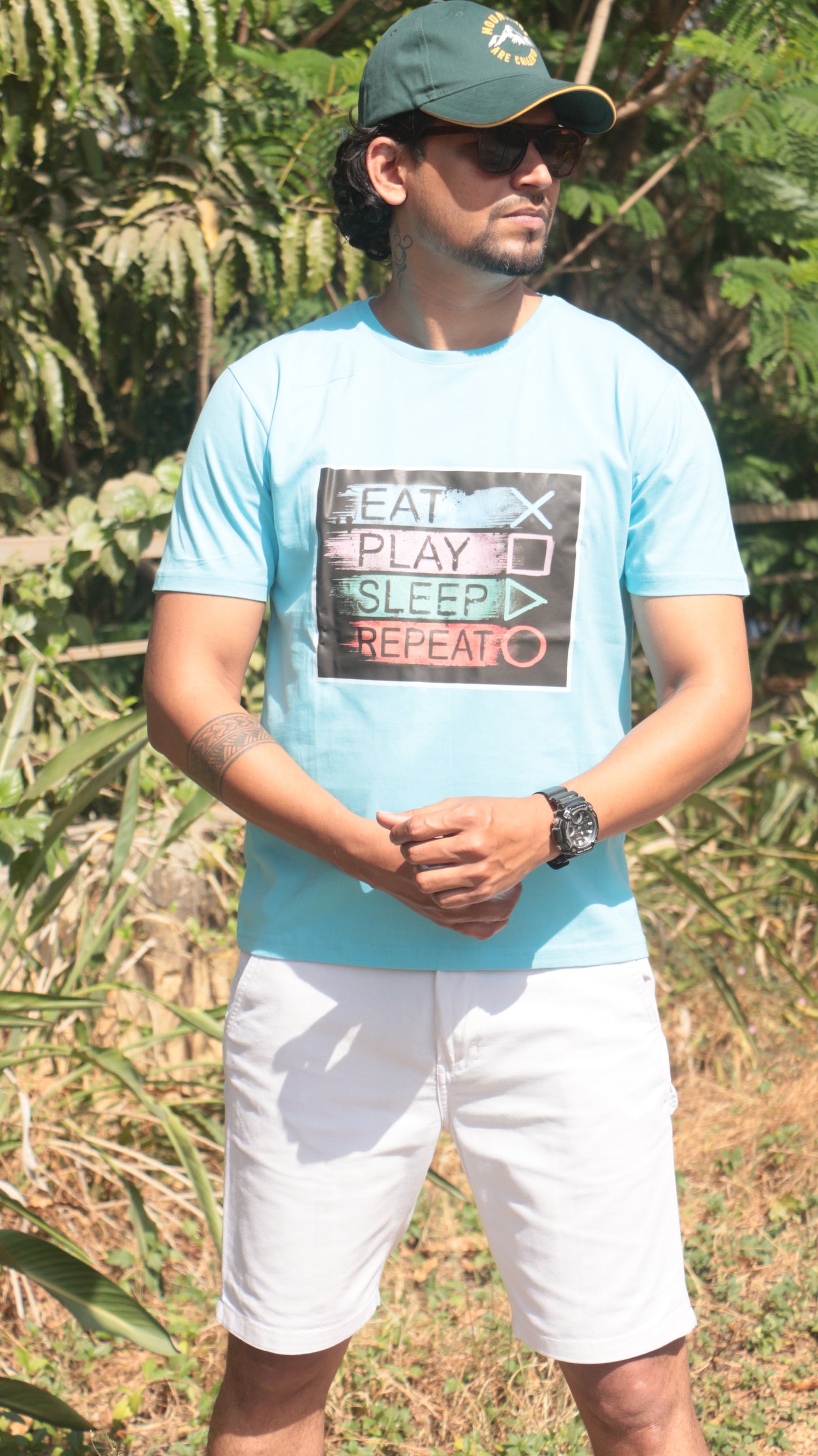 Round Neck T Shirt Printed
