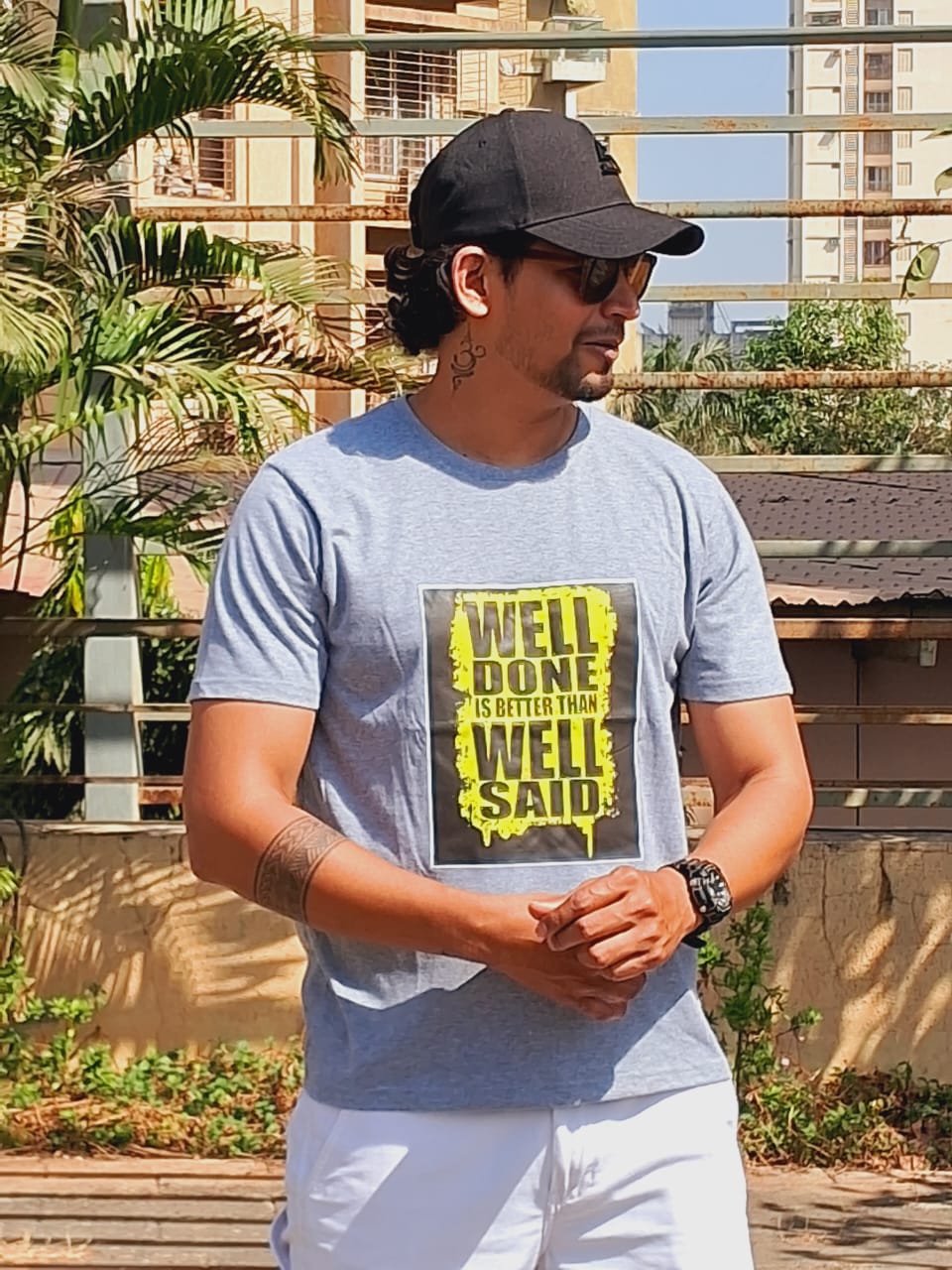 Round Neck T Shirt Printed