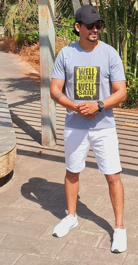 Round Neck T Shirt Printed