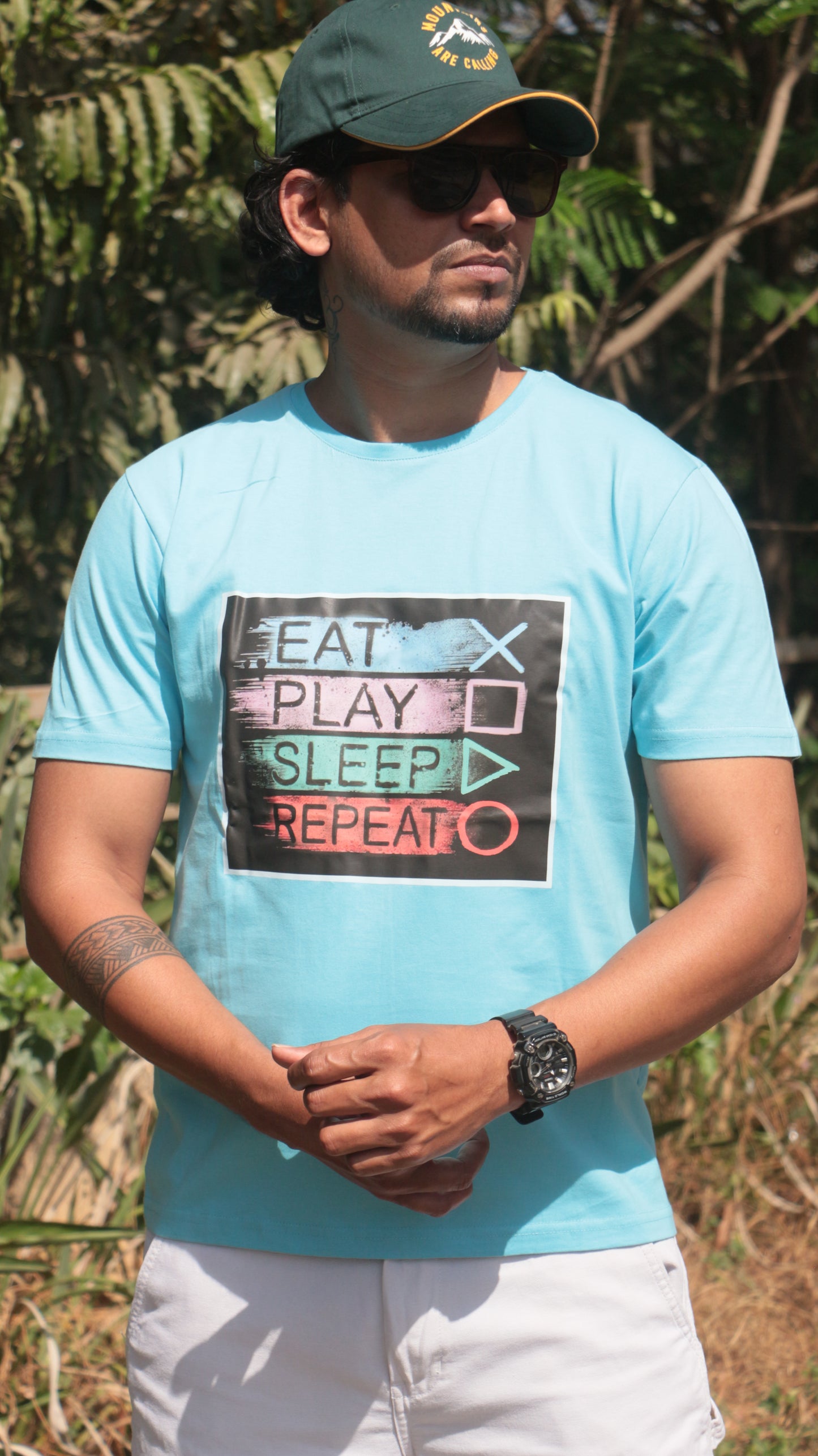 Round Neck T Shirt Printed