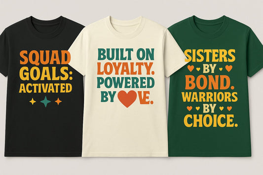 Round Neck BFF T Shirt Printed